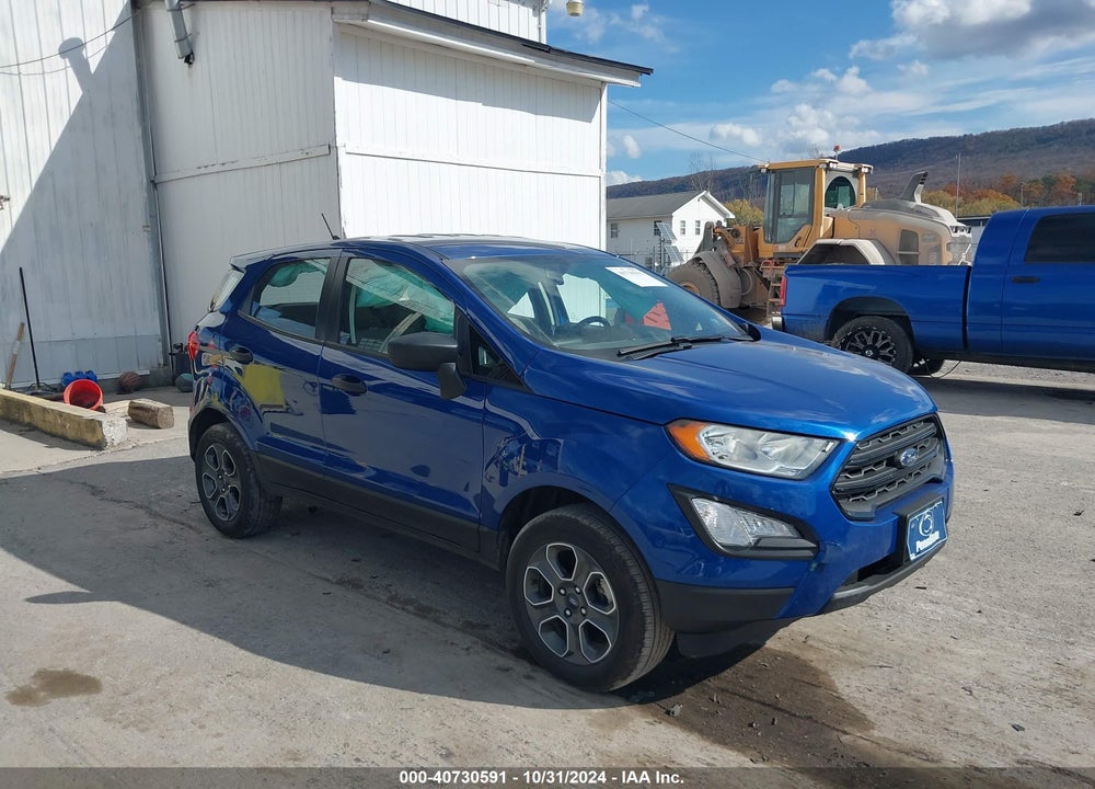 2021 FORD ECOSPORT S VIN: MAJ6S3FL7MC455462
