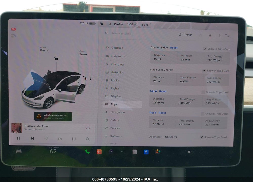 2021 TESLA MODEL 3 VIN: 5YJ3E1EA0MF850563