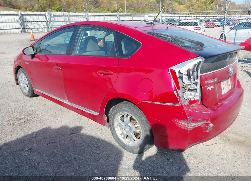 2011 TOYOTA PRIUS VIN: JTDKN3DU1B5334584
