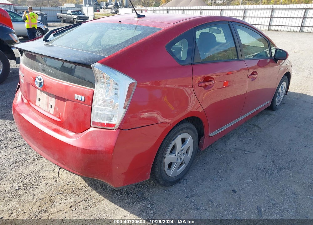2011 TOYOTA PRIUS VIN: JTDKN3DU1B5334584