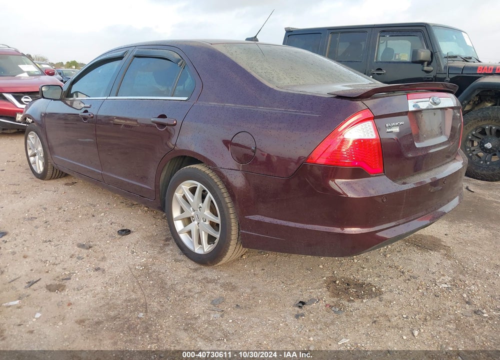 2012 FORD FUSION SEL VIN: 3FAHP0JA2CR314992