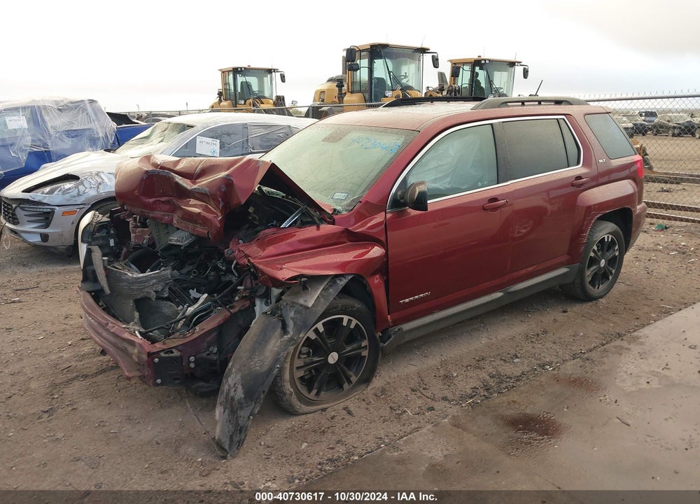 2017 GMC TERRAIN SLT VIN: 2GKALPEK4H6123046