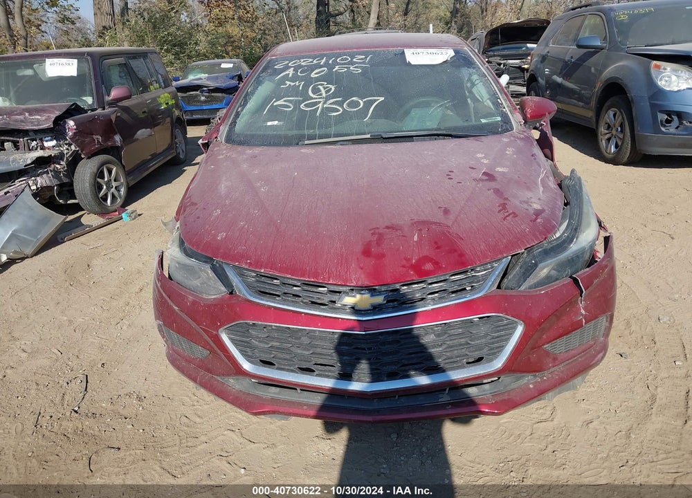 2018 CHEVROLET CRUZE LT AUTO VIN: 1G1BE5SM3J7159507