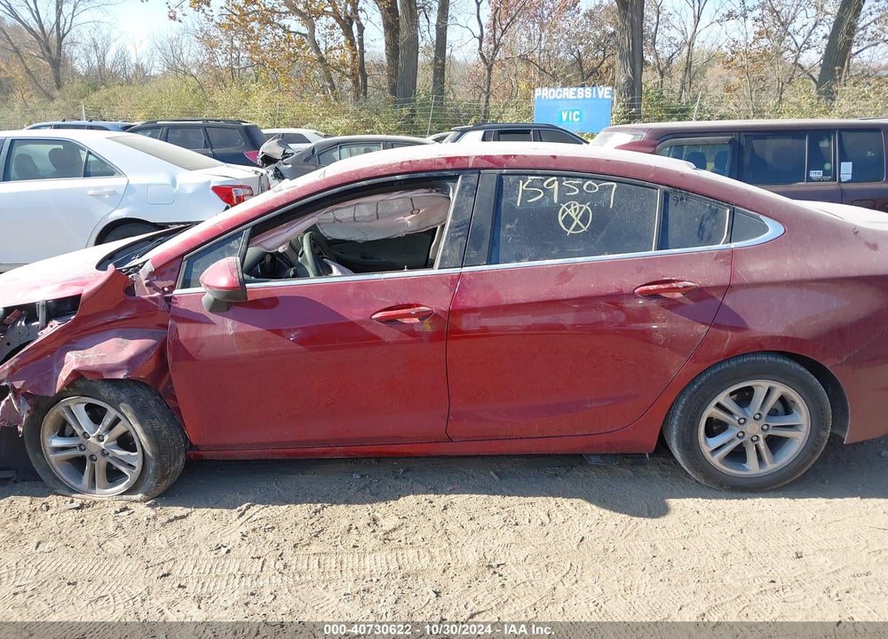 2018 CHEVROLET CRUZE LT AUTO VIN: 1G1BE5SM3J7159507