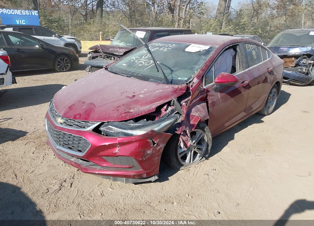 2018 CHEVROLET CRUZE LT AUTO VIN: 1G1BE5SM3J7159507