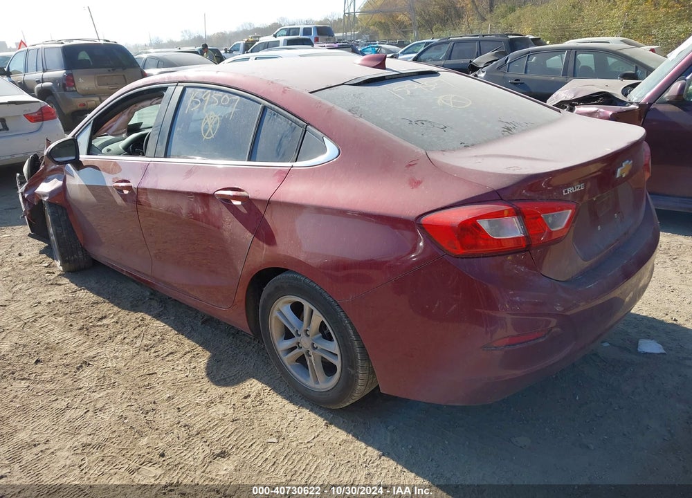 2018 CHEVROLET CRUZE LT AUTO VIN: 1G1BE5SM3J7159507
