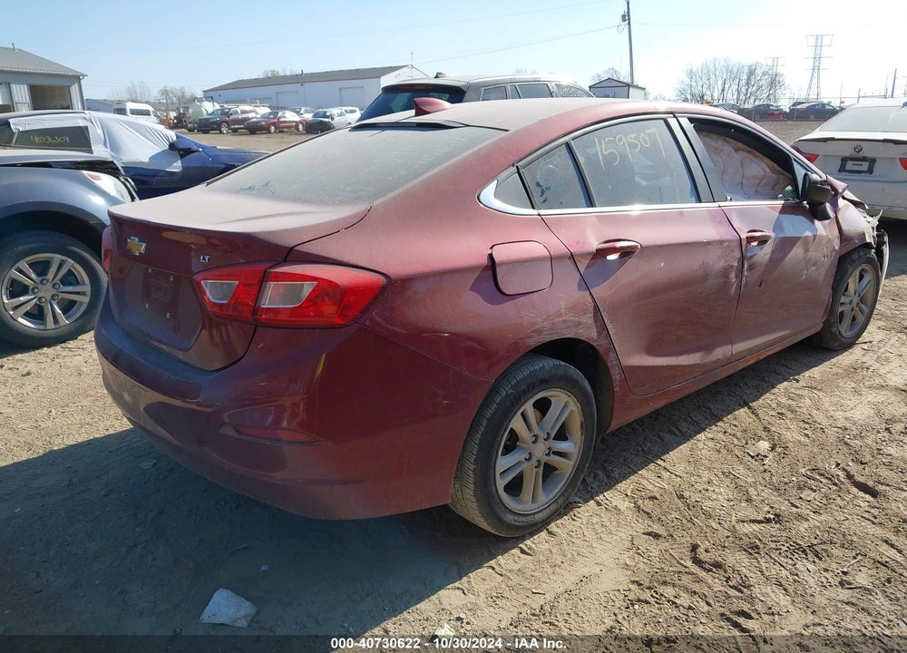 2018 CHEVROLET CRUZE LT AUTO VIN: 1G1BE5SM3J7159507