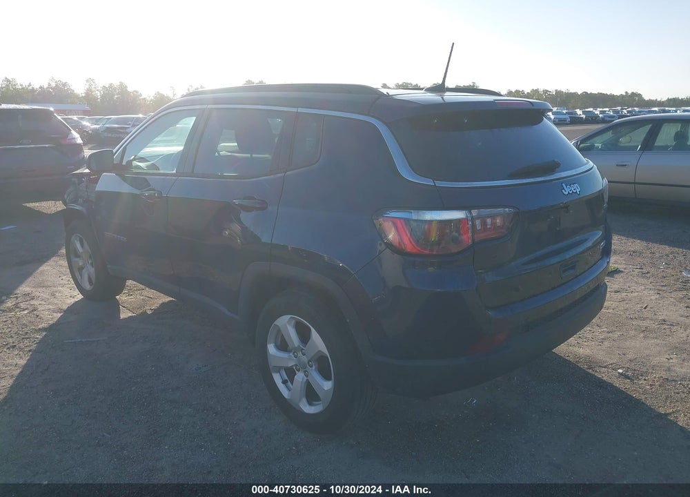 2020 JEEP COMPASS LATITUDE FWD VIN: 3C4NJCBB5LT135954