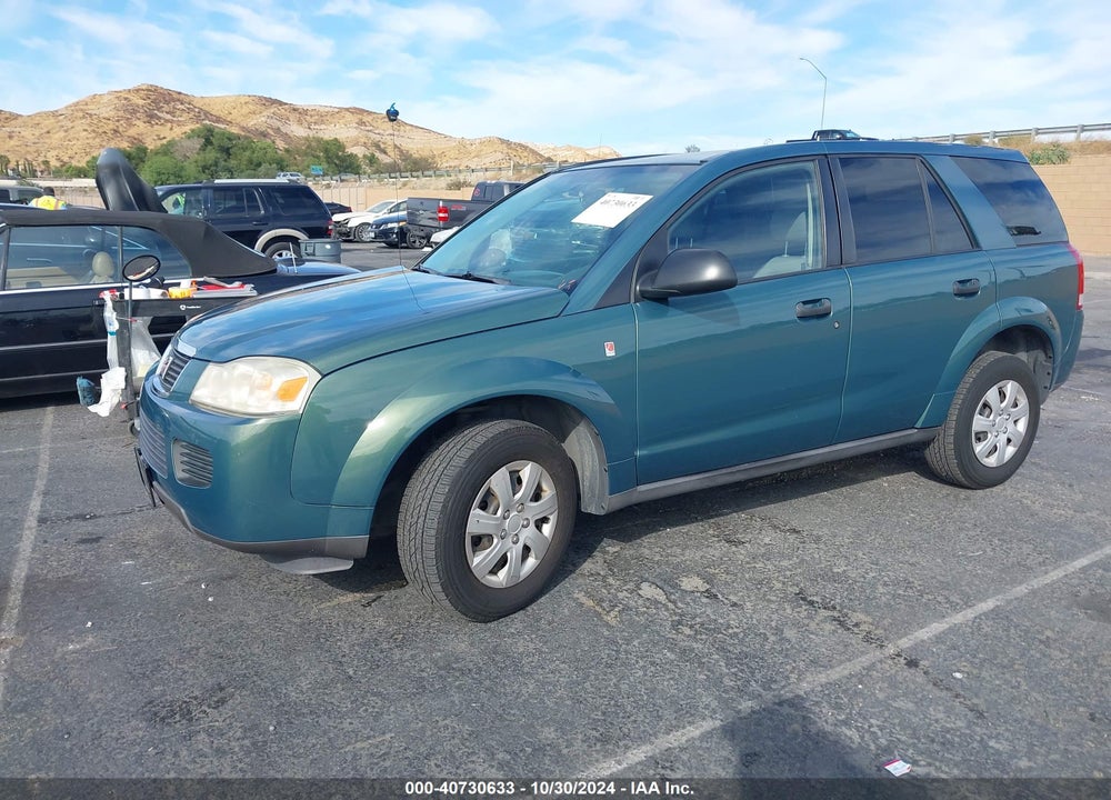 2006 SATURN VUE 4 CYL VIN: 5GZCZ33D36S828722