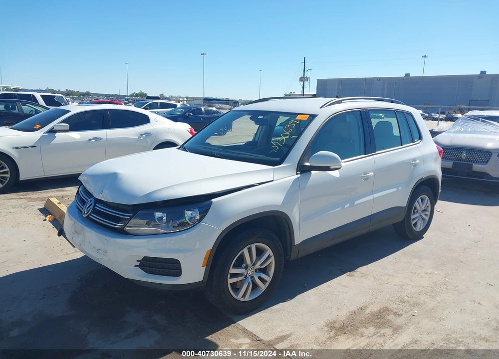 2017 VOLKSWAGEN TIGUAN 2.0T/2.0T S VIN: WVGAV7AX1HK041078