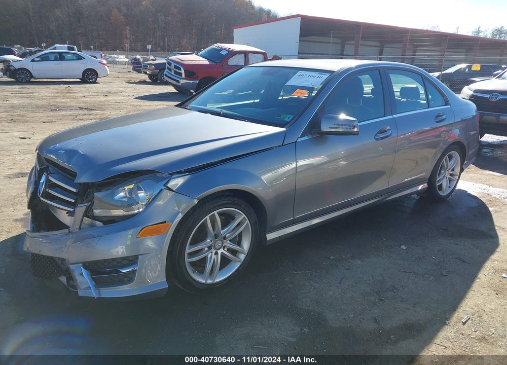 2014 MERCEDES-BENZ C 300 C 300 LUXURY/SPORT 4MATIC VIN: WDDGF8AB4EG243357