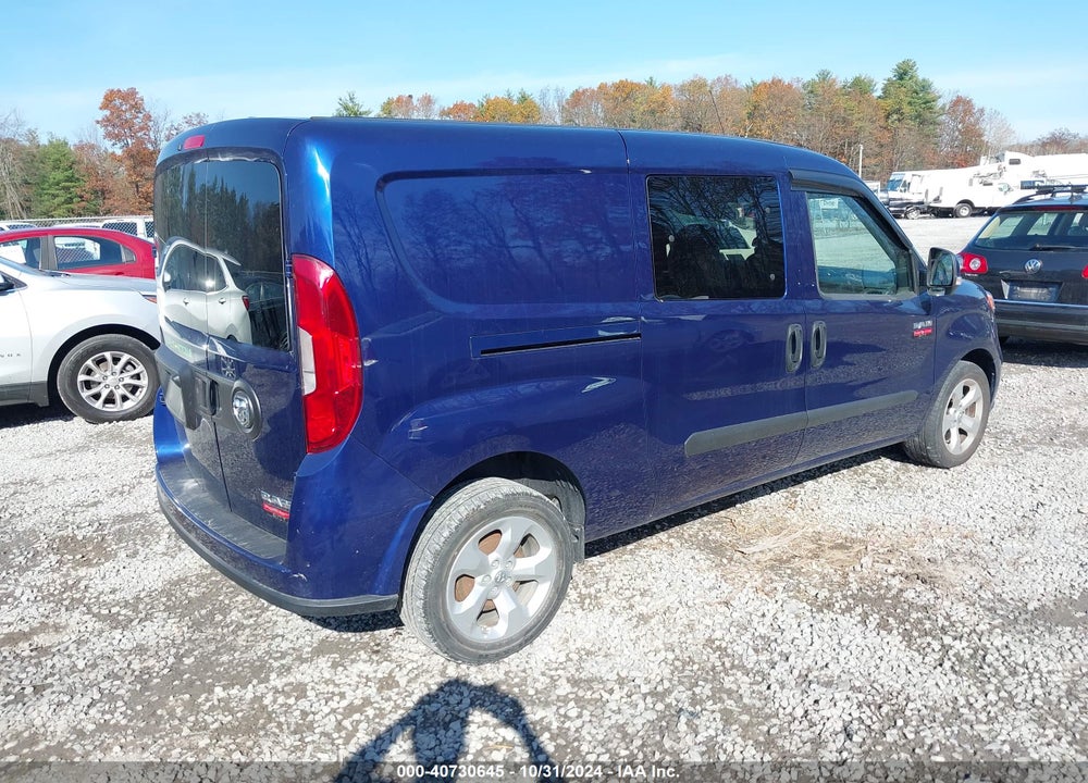 2019 RAM PROMASTER CITY SLT VIN: ZFBHRFBB9K6M10762