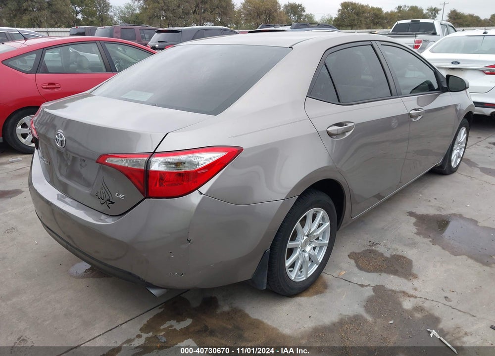2014 TOYOTA COROLLA LE VIN: 5YFBURHE1EP009840