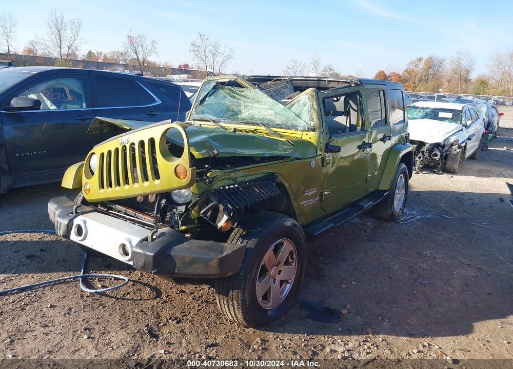 2010 JEEP WRANGLER UNLIMITED SAHARA VIN: 1J4BA5H10AL210625