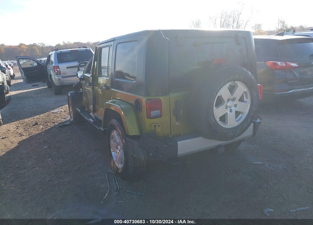 2010 JEEP WRANGLER UNLIMITED SAHARA VIN: 1J4BA5H10AL210625