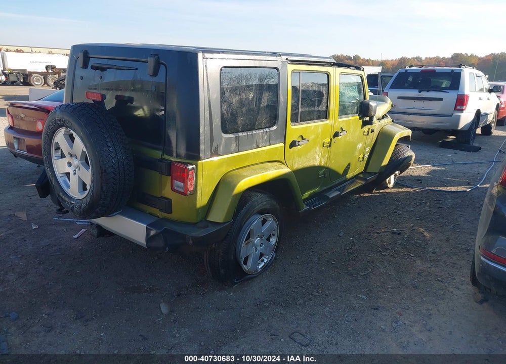 2010 JEEP WRANGLER UNLIMITED SAHARA VIN: 1J4BA5H10AL210625