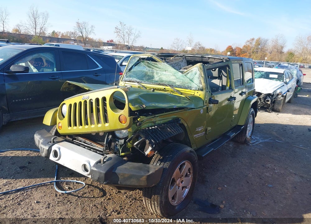 2010 JEEP WRANGLER UNLIMITED SAHARA VIN: 1J4BA5H10AL210625