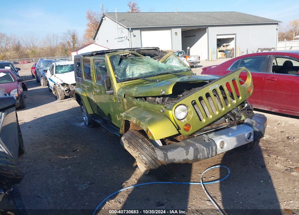 2010 JEEP WRANGLER UNLIMITED SAHARA VIN: 1J4BA5H10AL210625