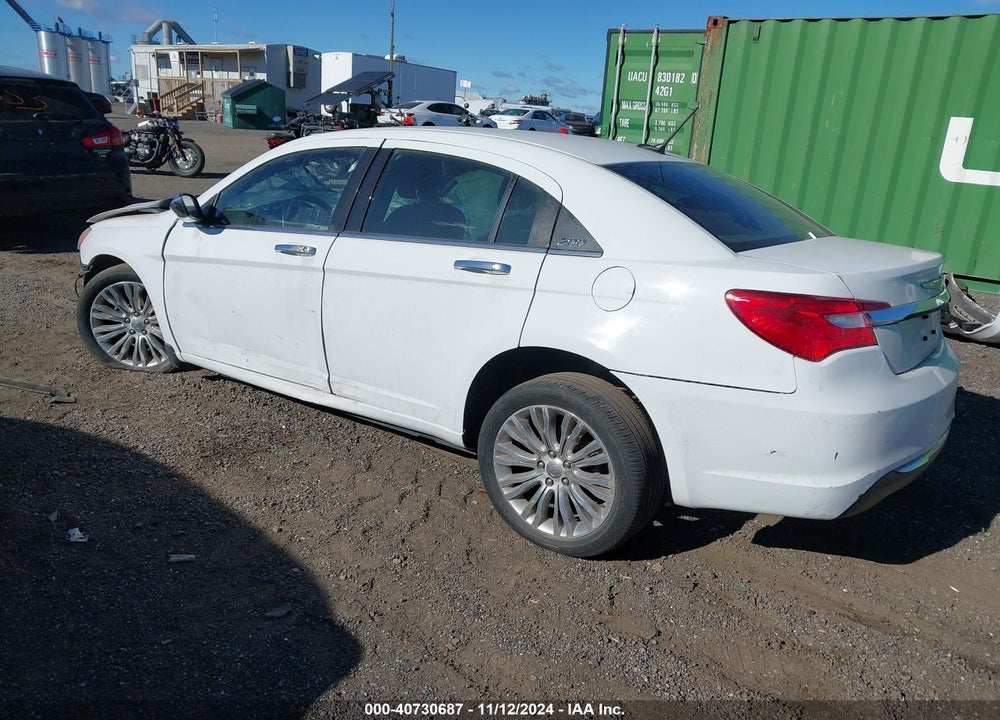 2012 CHRYSLER 200 LIMITED VIN: 1C3CCBCB3CN267934