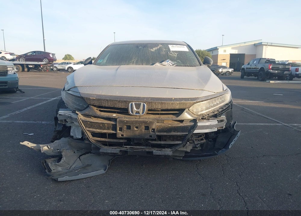 2022 HONDA ACCORD HYBRID SPORT VIN: 1HGCV3F25NA000846