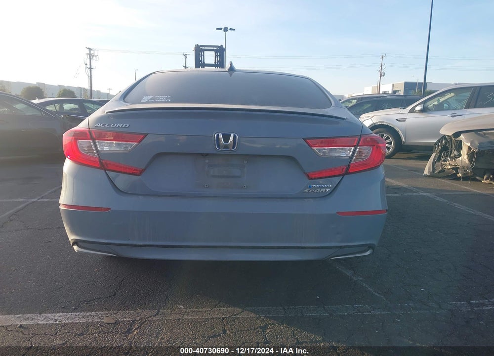 2022 HONDA ACCORD HYBRID SPORT VIN: 1HGCV3F25NA000846