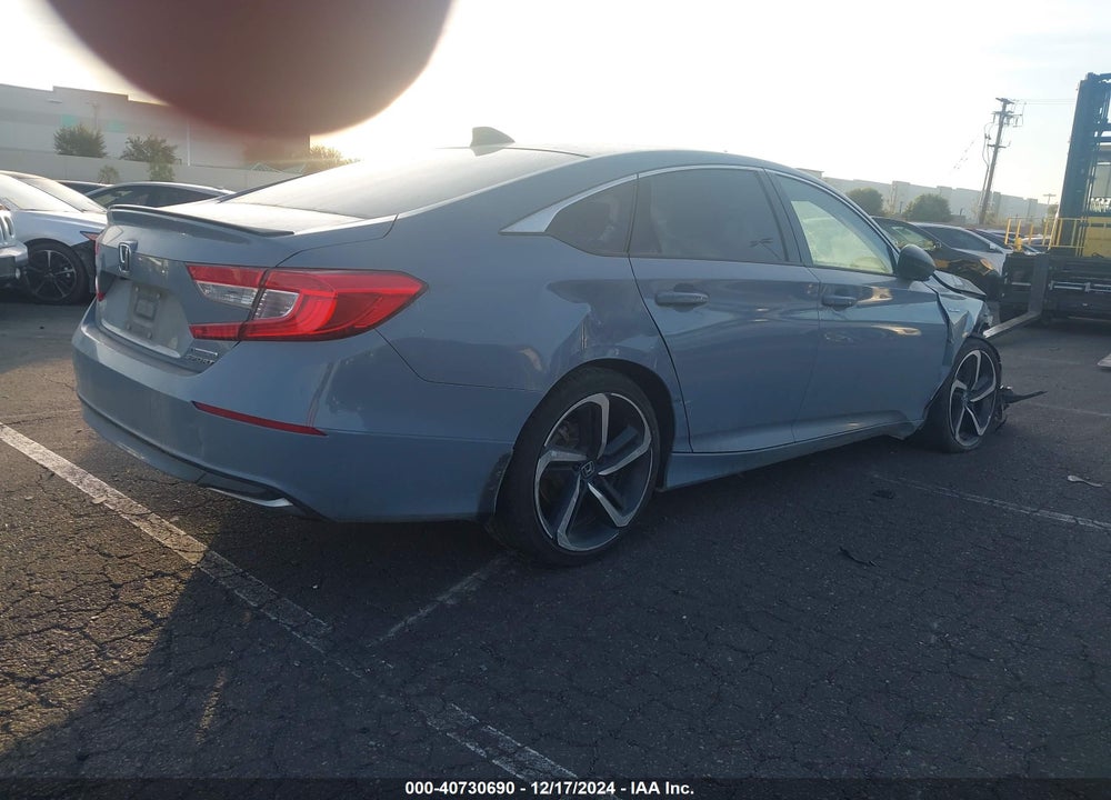2022 HONDA ACCORD HYBRID SPORT VIN: 1HGCV3F25NA000846