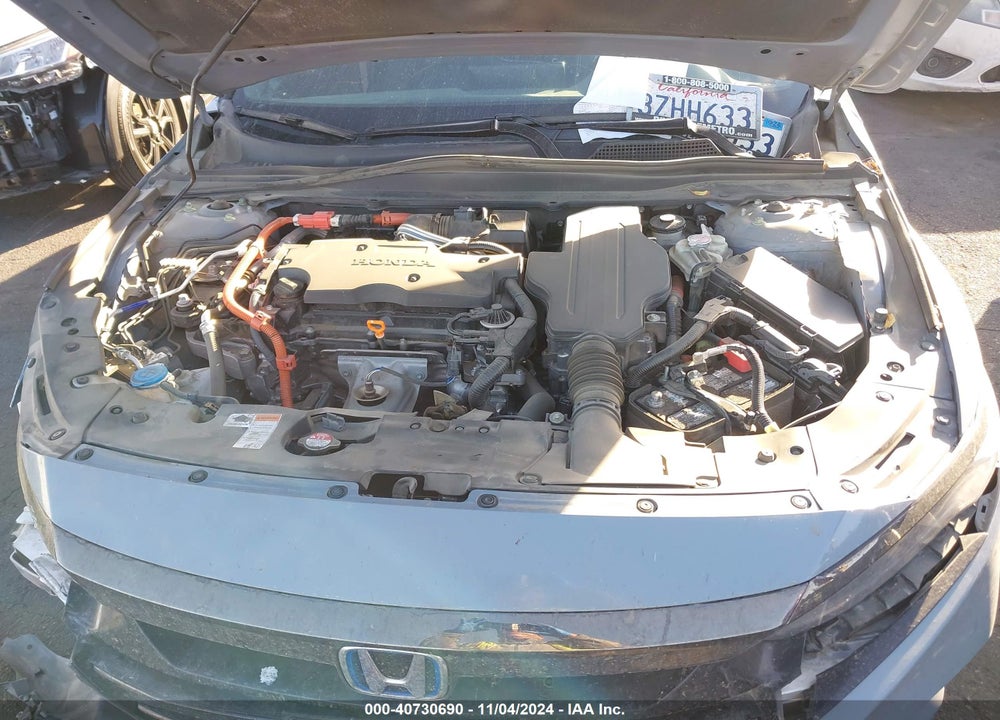 2022 HONDA ACCORD HYBRID SPORT VIN: 1HGCV3F25NA000846