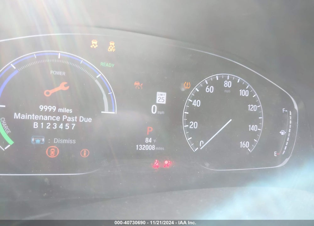 2022 HONDA ACCORD HYBRID SPORT VIN: 1HGCV3F25NA000846