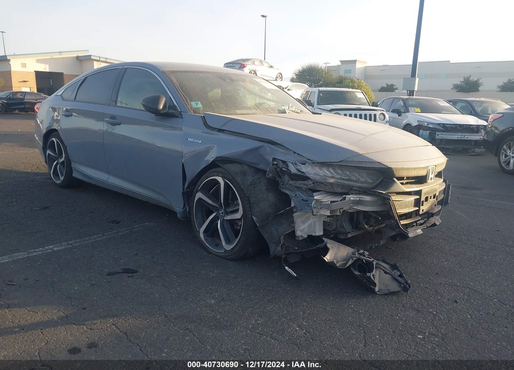 2022 HONDA ACCORD HYBRID SPORT VIN: 1HGCV3F25NA000846