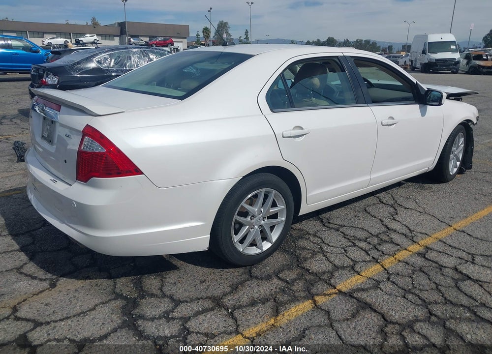 2012 FORD FUSION SEL VIN: 3FAHP0JA1CR358708