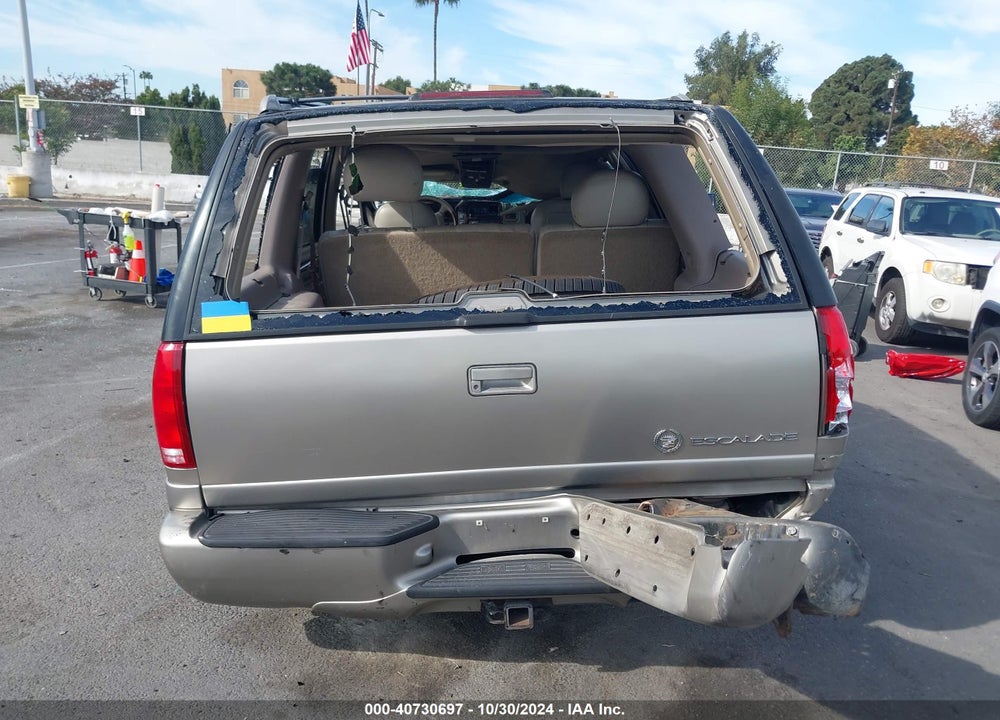 1999 CADILLAC ESCALADE STANDARD VIN: 1GYEK13R0XR404576
