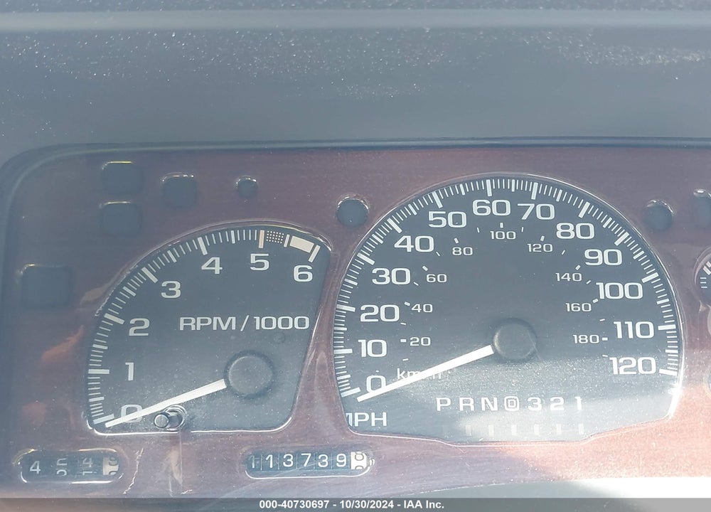 1999 CADILLAC ESCALADE STANDARD VIN: 1GYEK13R0XR404576