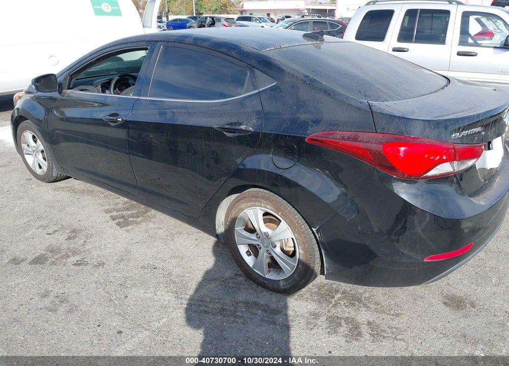 2016 HYUNDAI ELANTRA VALUE EDITION VIN: 5NPDH4AEXGH679722