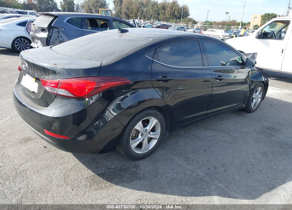 2016 HYUNDAI ELANTRA VALUE EDITION VIN: 5NPDH4AEXGH679722