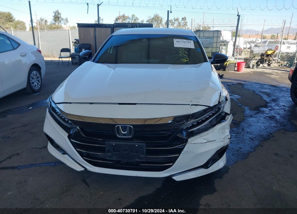 2021 HONDA ACCORD SPORT VIN: 1HGCV1F37MA000990