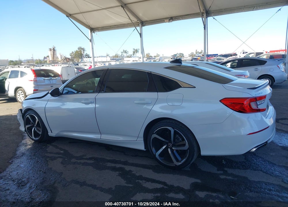2021 HONDA ACCORD SPORT VIN: 1HGCV1F37MA000990