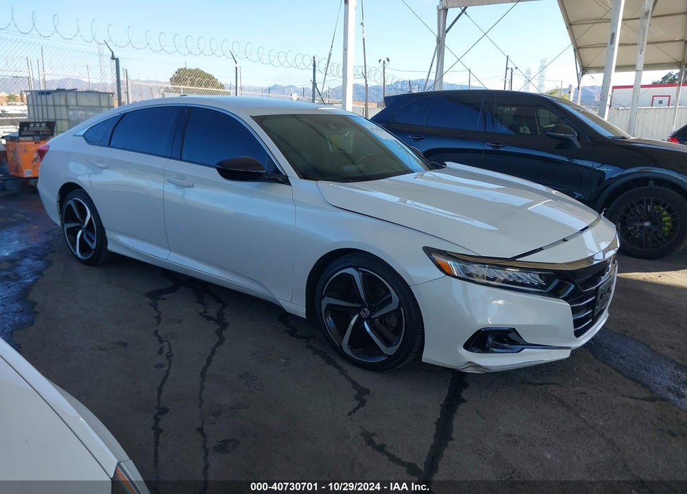 2021 HONDA ACCORD SPORT VIN: 1HGCV1F37MA000990