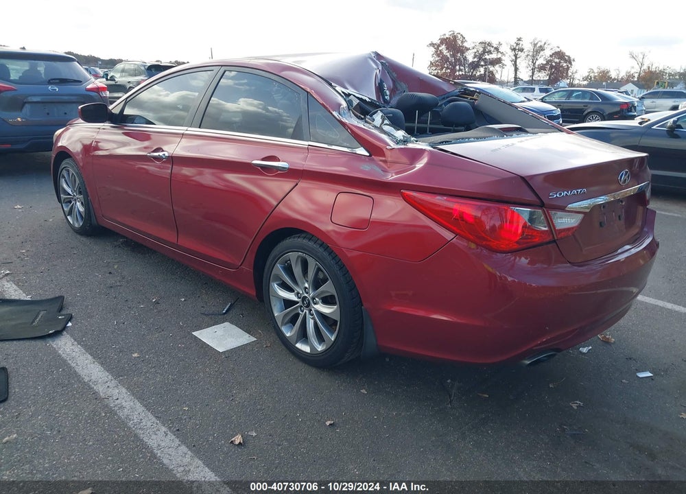 2012 HYUNDAI SONATA SE VIN: 5NPEC4AC3CH391410