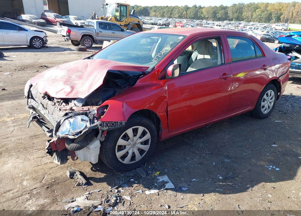 2009 TOYOTA COROLLA LE VIN: 1NXBU40E59Z066156