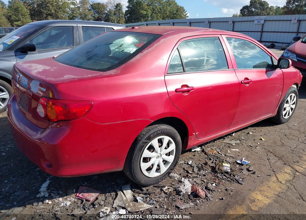 2009 TOYOTA COROLLA LE VIN: 1NXBU40E59Z066156