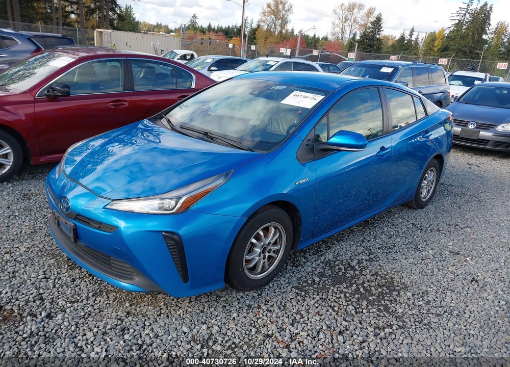 2019 TOYOTA PRIUS L ECO VIN: JTDKARFU4K3087892