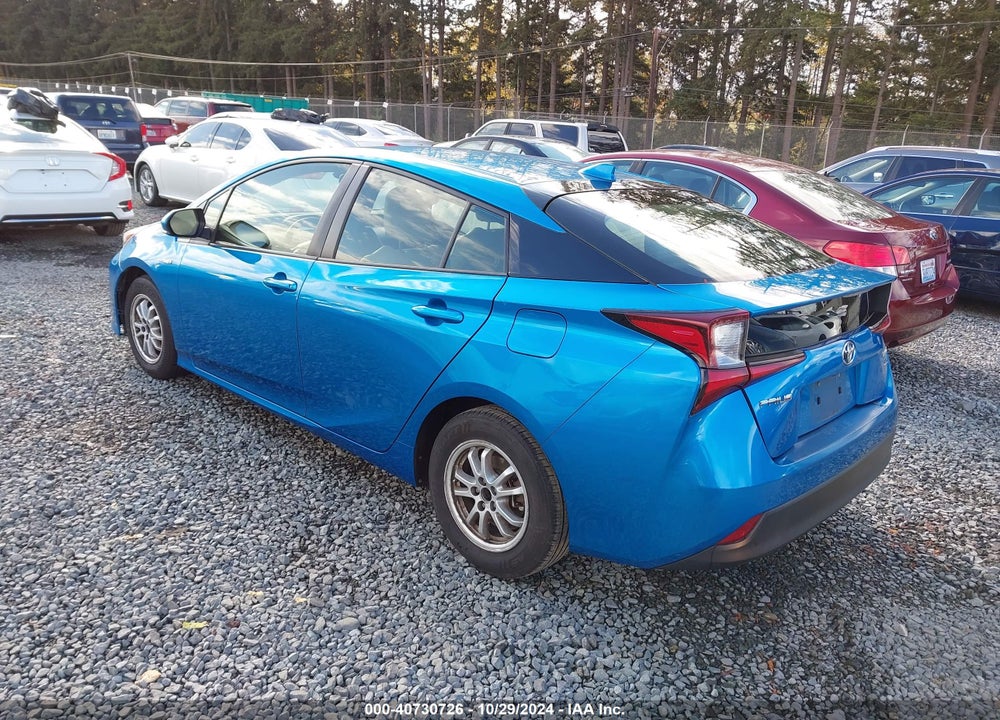 2019 TOYOTA PRIUS L ECO VIN: JTDKARFU4K3087892