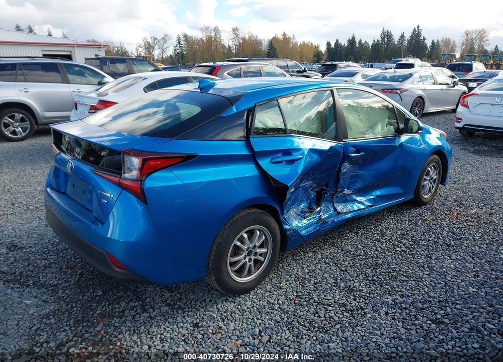 2019 TOYOTA PRIUS L ECO VIN: JTDKARFU4K3087892
