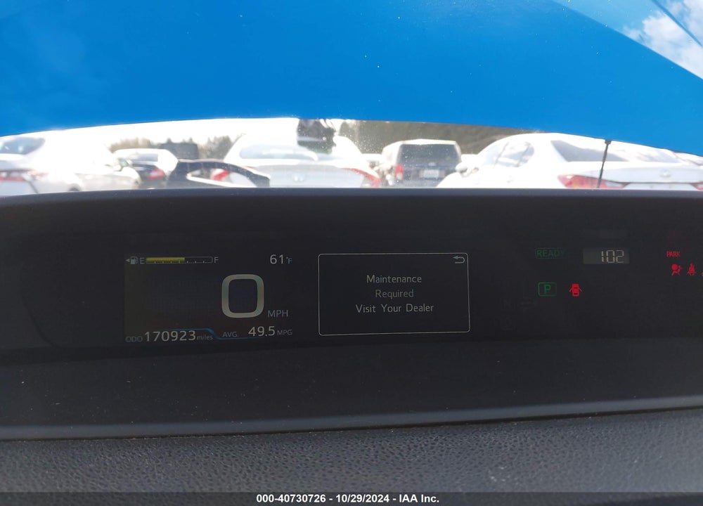 2019 TOYOTA PRIUS L ECO VIN: JTDKARFU4K3087892