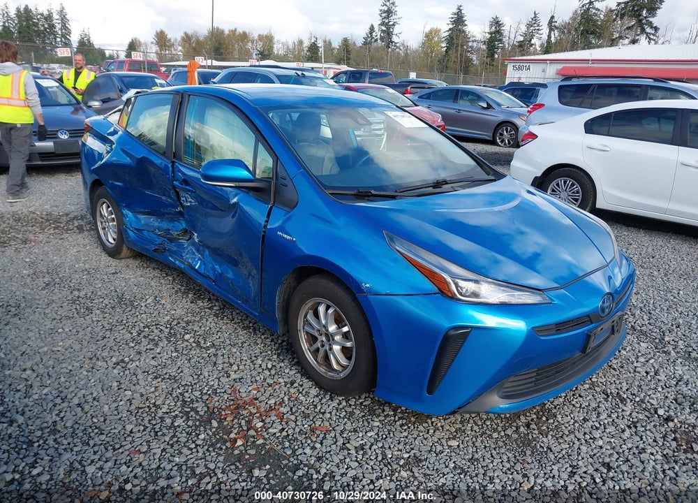 2019 TOYOTA PRIUS L ECO VIN: JTDKARFU4K3087892