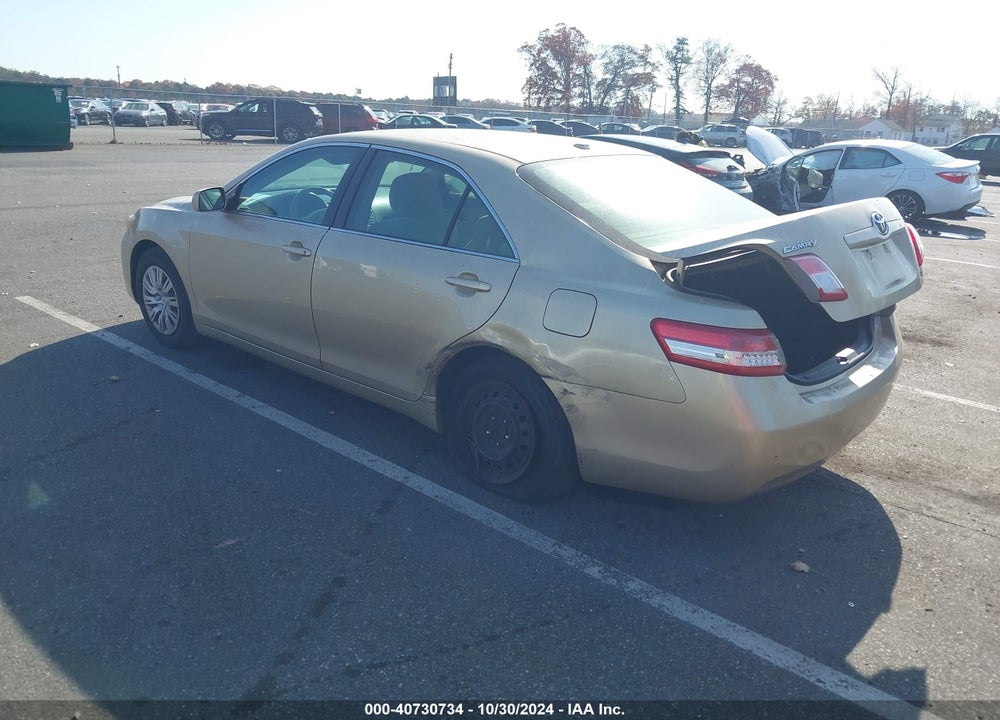 2010 TOYOTA CAMRY LE VIN: 4T1BF3EK2AU066025