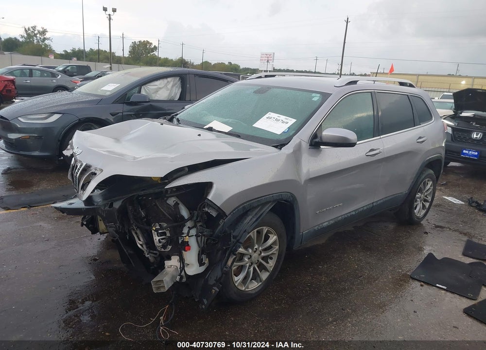 2019 JEEP CHEROKEE LATITUDE PLUS FWD VIN: 1C4PJLLB1KD296247