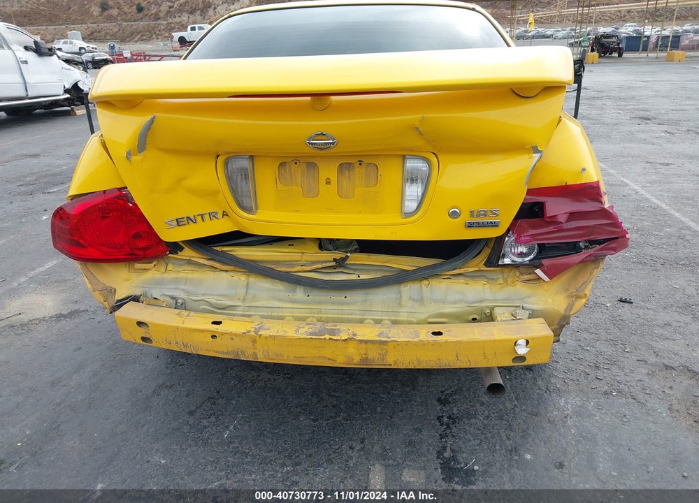 2006 NISSAN SENTRA 1.8S VIN: 3N1CB51D66L600025
