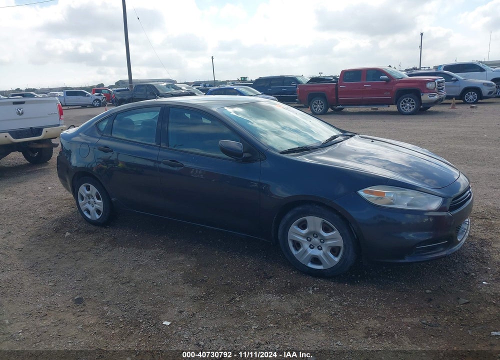 2013 DODGE DART SE VIN: 1C3CDFAA6DD285267