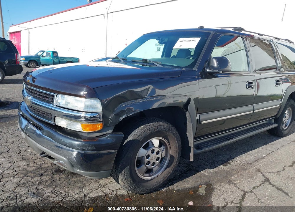2003 CHEVROLET SUBURBAN 1500 LT VIN: 3GNFK16Z53G106290